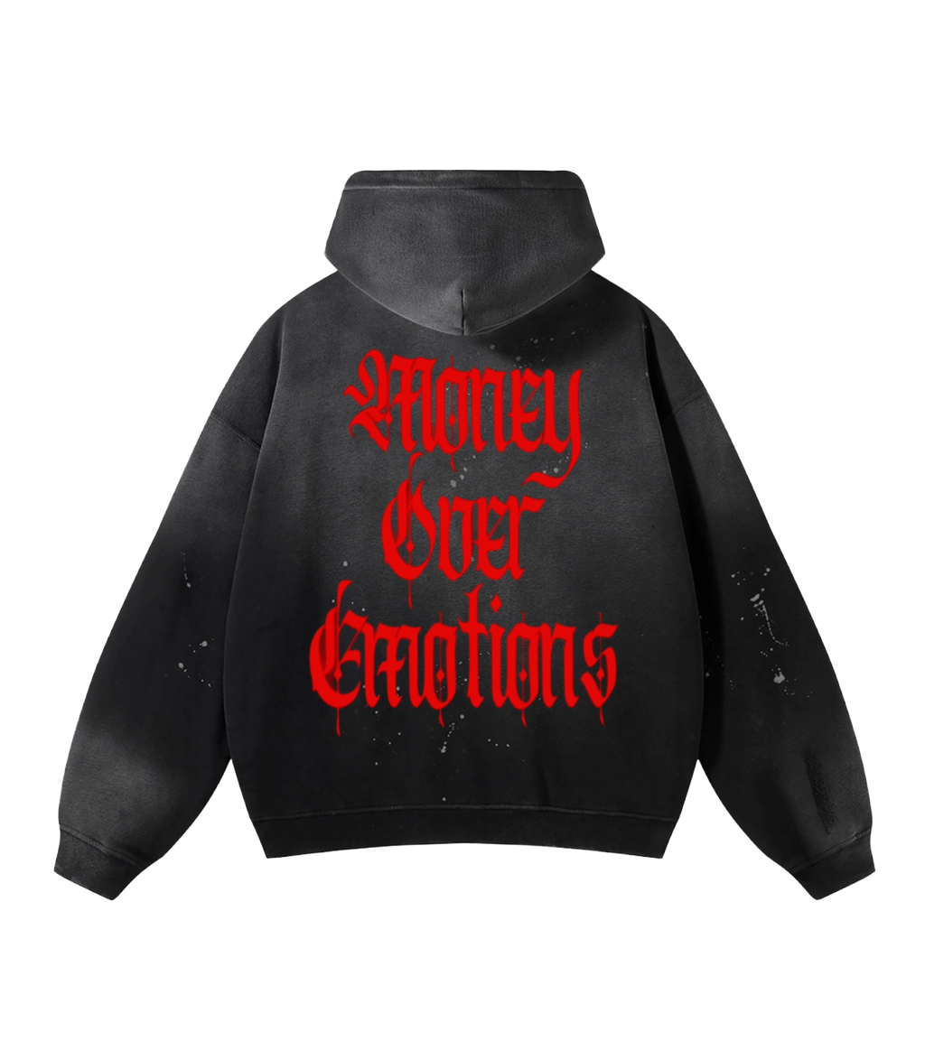 MONEY OVER EMOTIONS HOODIE