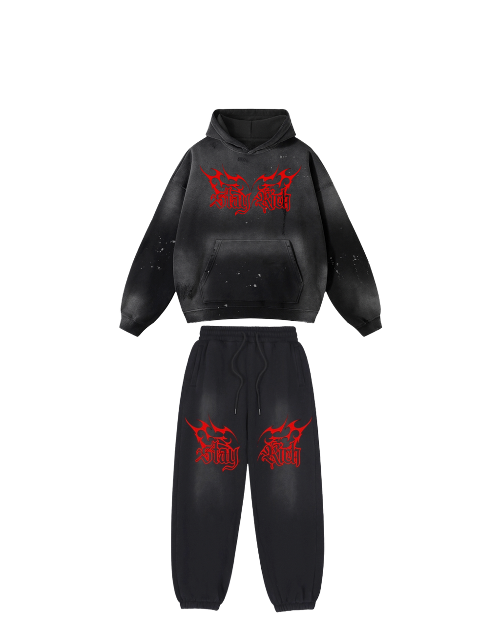 MONEY OVER EMOTIONS TRACK SUIT