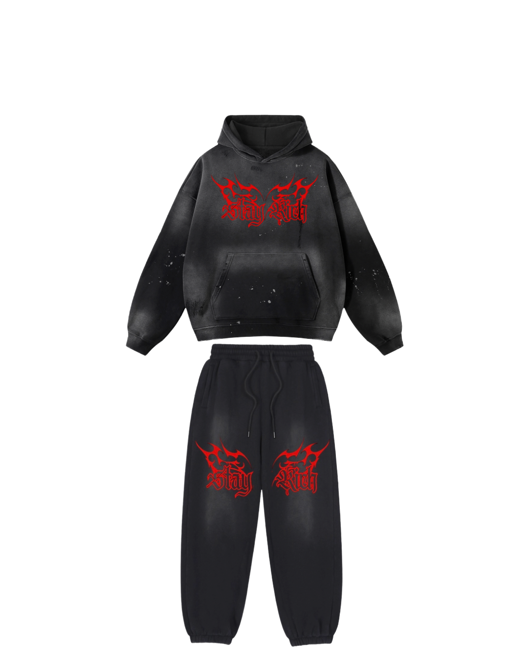 MONEY OVER EMOTIONS TRACK SUIT