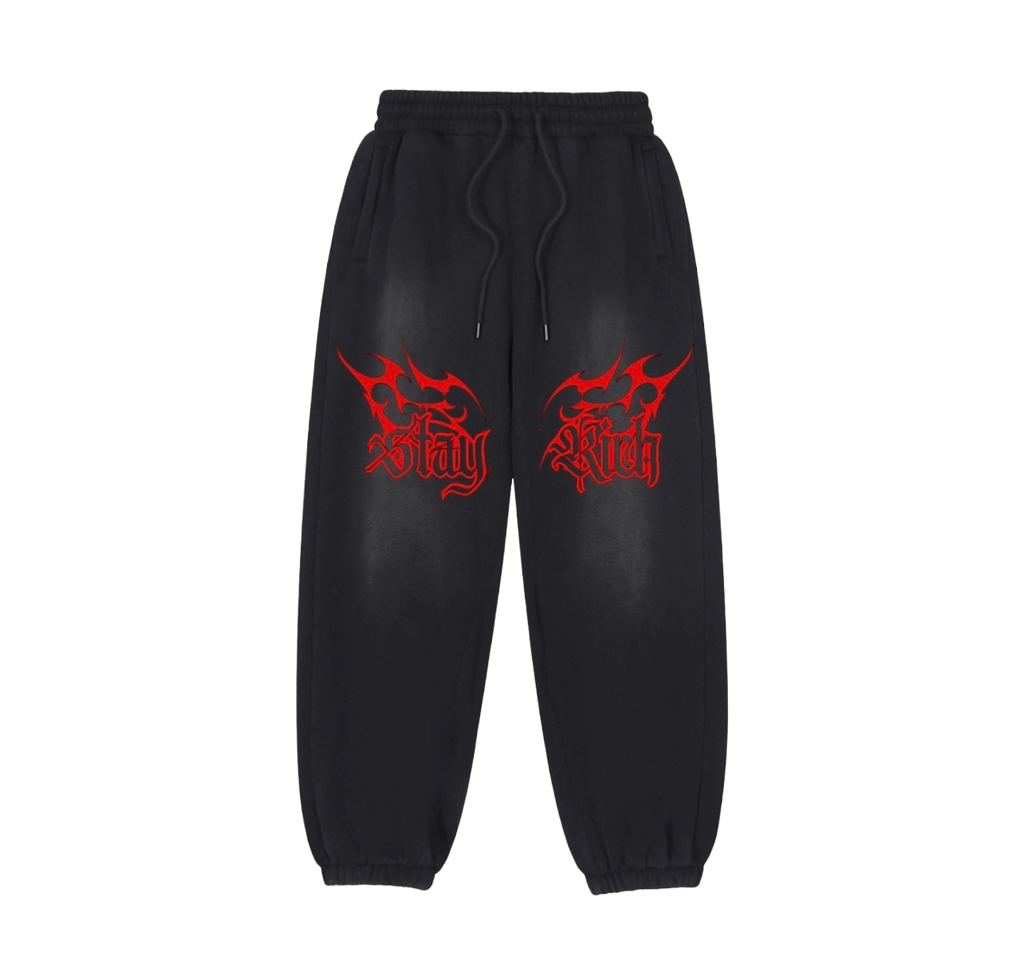 MONEY OVER EMOTIONS SWEATPANTS