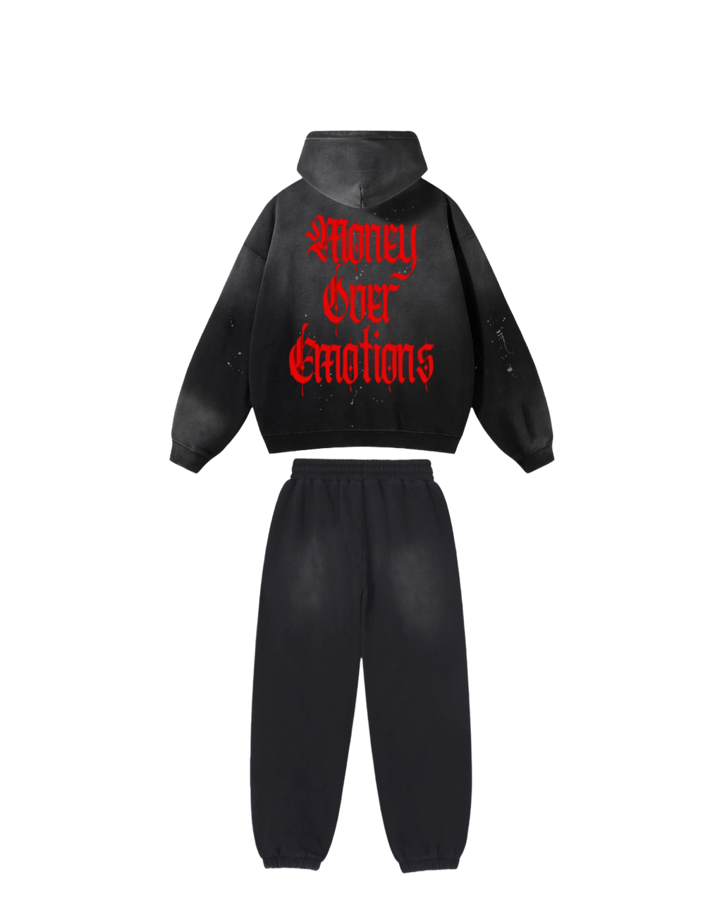MONEY OVER EMOTIONS TRACK SUIT