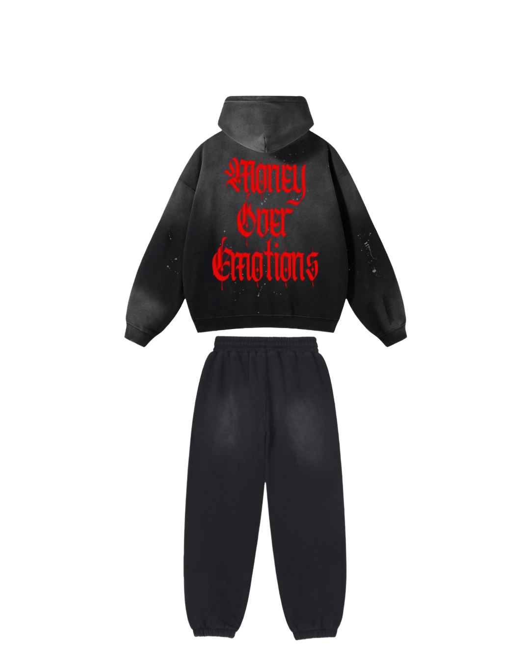 MONEY OVER EMOTIONS TRACK SUIT