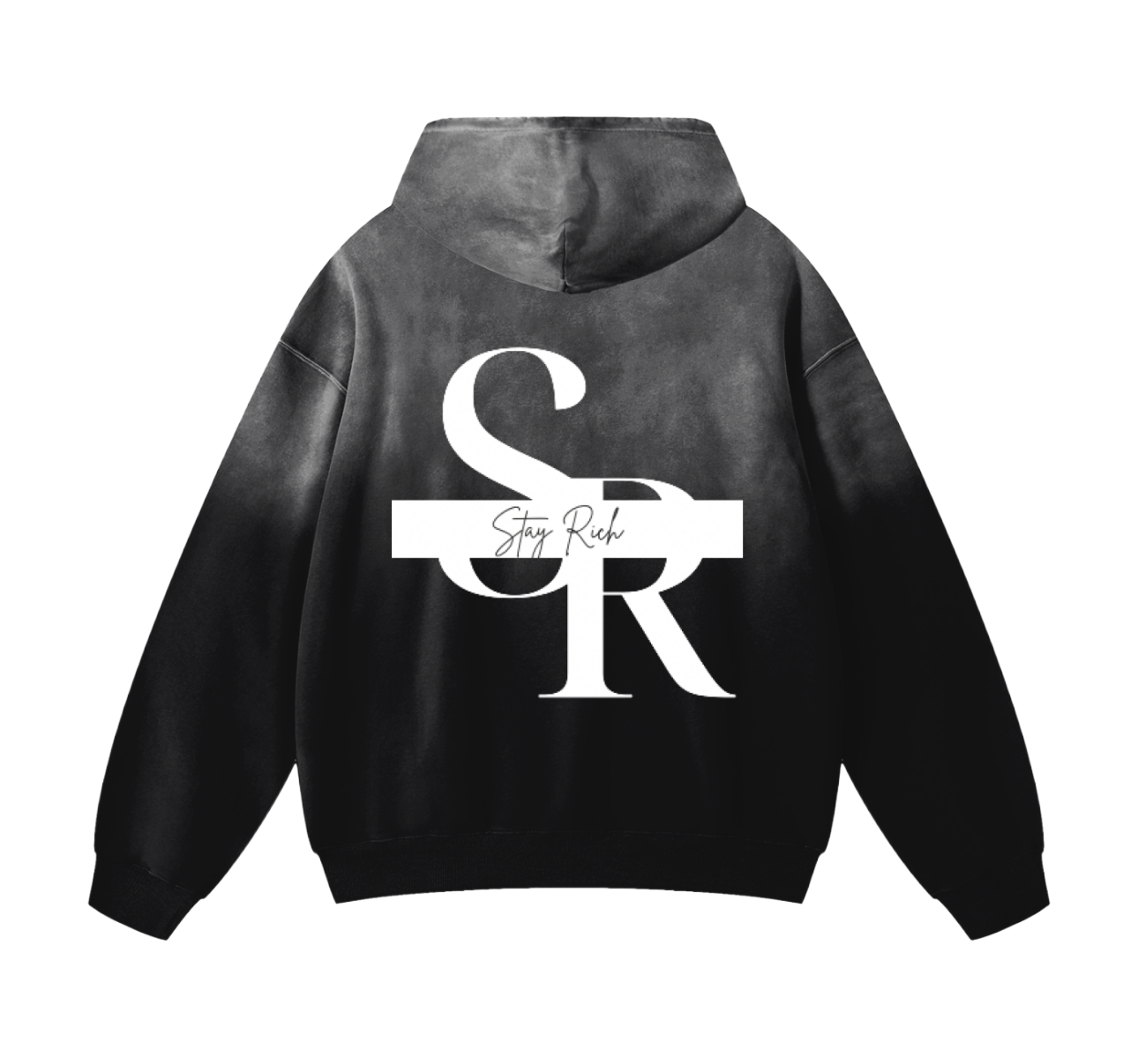 CHASE MONEY NOT BITCHES OVERSIZED HOODIE